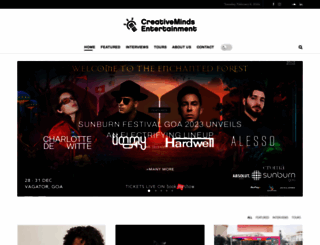 creativemindsent.com screenshot