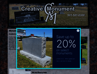 creativemonument.com screenshot