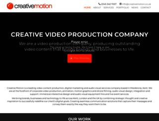 creativemotion.co.uk screenshot