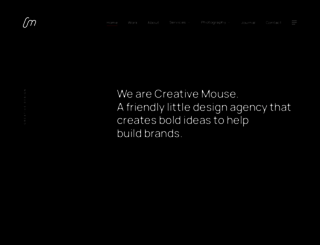 creativemouse.co.uk screenshot