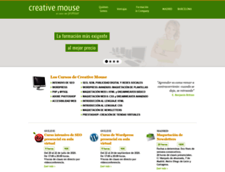 creativemouse.es screenshot
