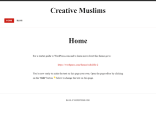 creativemuslims.com screenshot