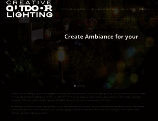 creativeoutdoorlighting.com screenshot