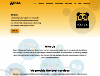 creativepandaweb.com screenshot