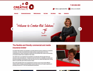 creativerisksolutions.co.uk screenshot