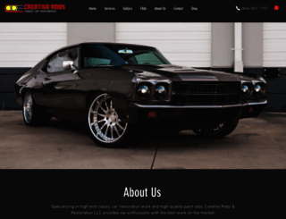 creativerodsllc.com screenshot