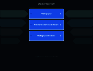 creativesa.com screenshot