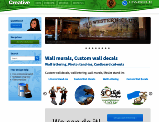 creativesignsandgraphics.com screenshot