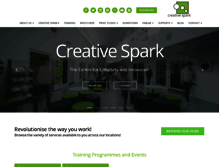 creativespark.ie screenshot