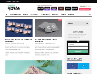 creativespecks.com screenshot