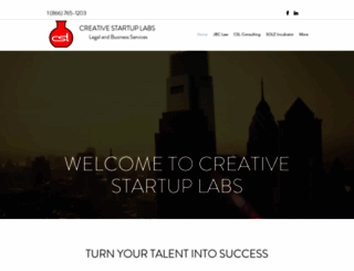 creativestartuplabs.com screenshot
