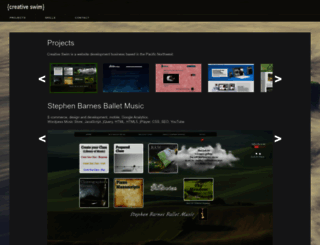 creativeswim.com screenshot