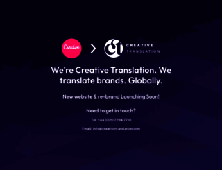 creativetranslation.com screenshot