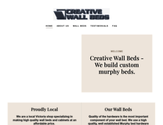 creativewallbeds.com screenshot