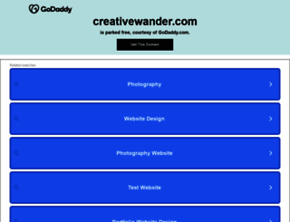 creativewander.com screenshot