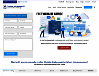 creativewebdesign123.com screenshot