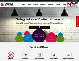 creativewebdesigner.in screenshot