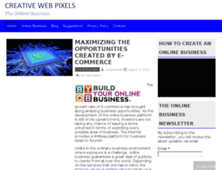 creativewebpixels.com screenshot