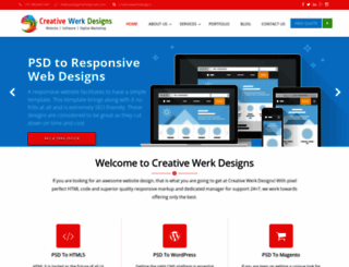 creativewerkdesigns.com screenshot