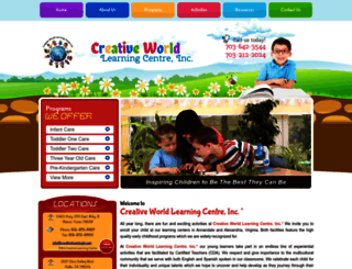 creativeworldlearningcenter.com screenshot