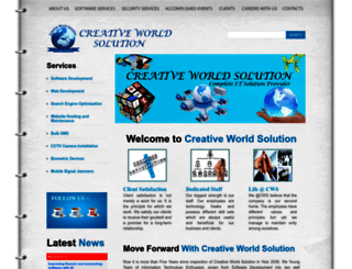 creativeworldsolution.com screenshot