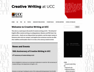creativewritingucc.com screenshot