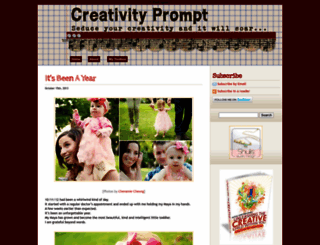 creativityprompt.com screenshot
