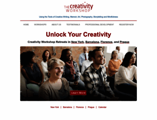 creativityworkshop.com screenshot