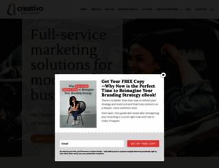 creativoadvertising.com screenshot