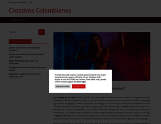 creativoscolombianos.com screenshot
