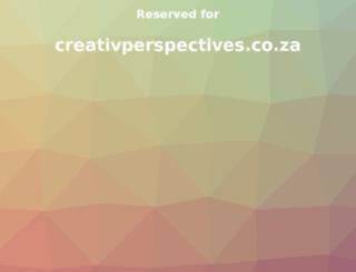 creativperspectives.co.za screenshot