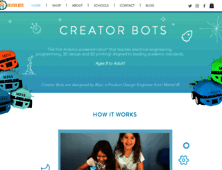 creatorbot.co screenshot