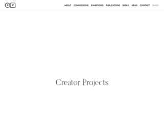 creatorprojects.com screenshot