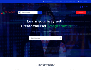 creatorskillset.com screenshot