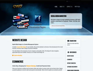 creatorwebdesign.com screenshot