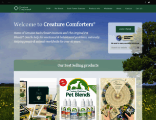 creaturecomforters.co.uk screenshot