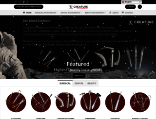 creatureinstruments.com screenshot