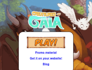 creatures-of-gaia.com screenshot