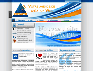 creaweb.fr screenshot