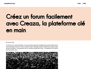 creazaforum.net screenshot