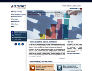 credencegroup.in screenshot