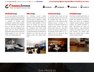credenceinterior.com screenshot