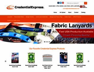 credentialexpress.com screenshot