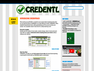 credentl.wordpress.com screenshot