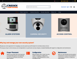 credexalarmsystems.eu screenshot