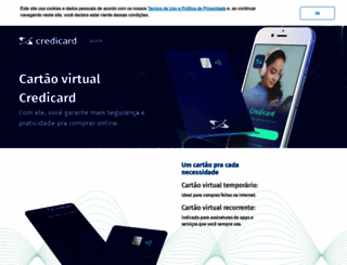 credicard.com.br screenshot