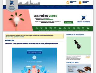 credit-municipal-lyon.fr screenshot