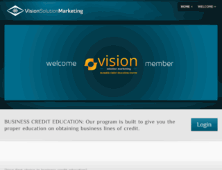 credit.visionsolutionmarketing.com screenshot