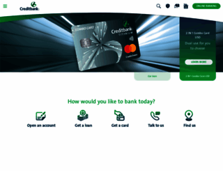 creditbank.com screenshot