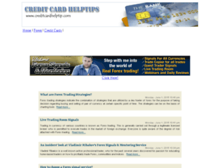 creditcardhelptips.com screenshot